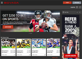 Bet online with Bovada Sportsbook